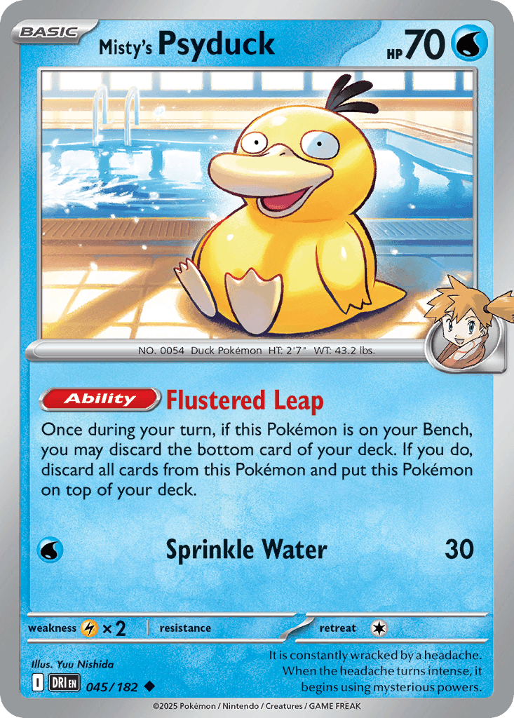 Misty's Psyduck from Destined Rivals
