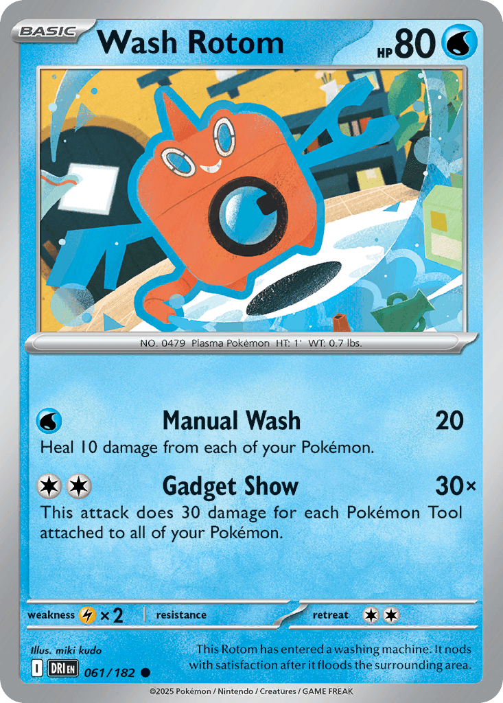 Wash Rotom from Destined Rivals