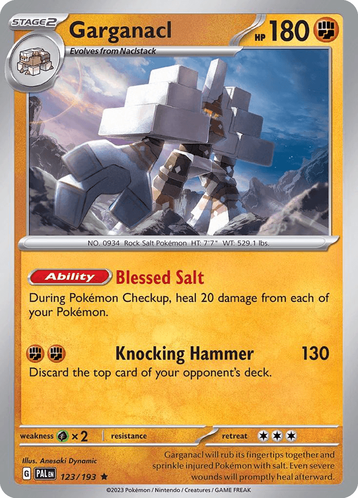 Garganacl from Paldea Evolved