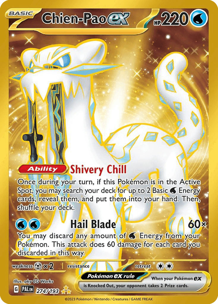 Chien-Pao ex from Paldea Evolved