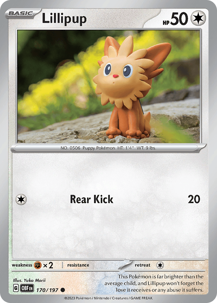 Lillipup from Obsidian Flames