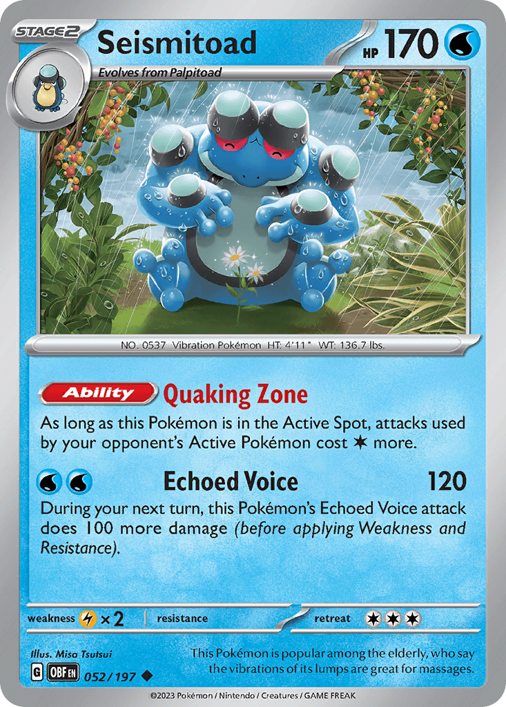 Seismitoad from Obsidian Flames