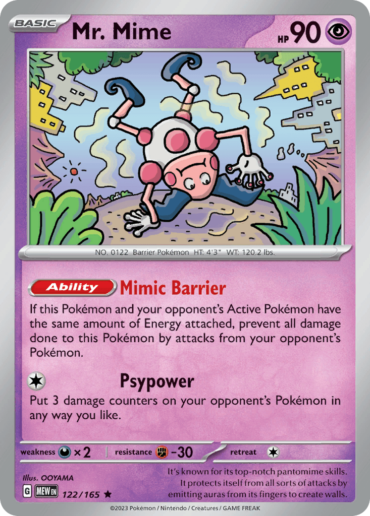 Mr. Mime from 151