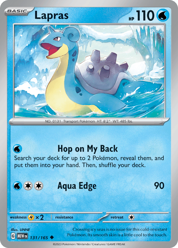 Lapras from 151