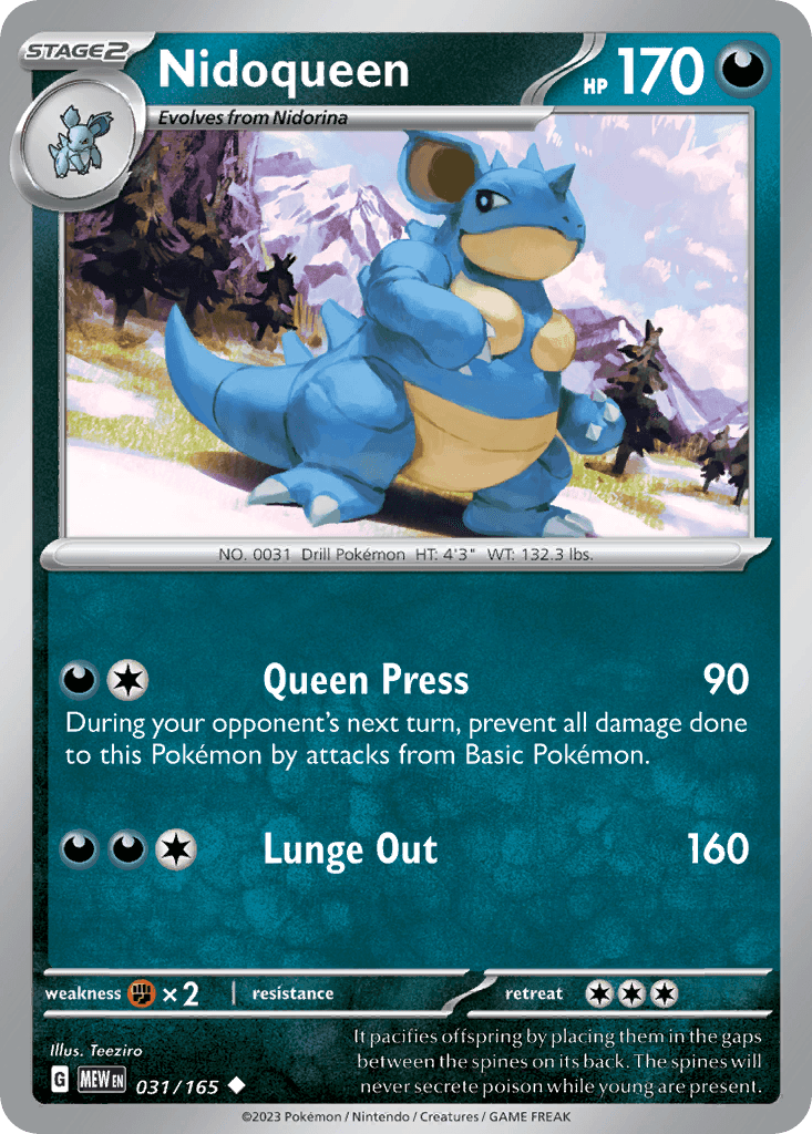 Nidoqueen from 151