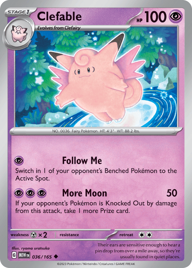 Clefable from 151