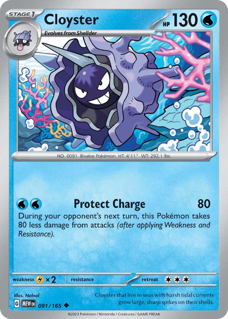 Cloyster from 151