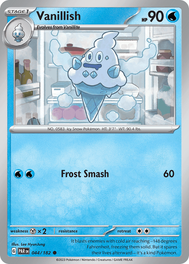 Vanillish from Paradox Rift