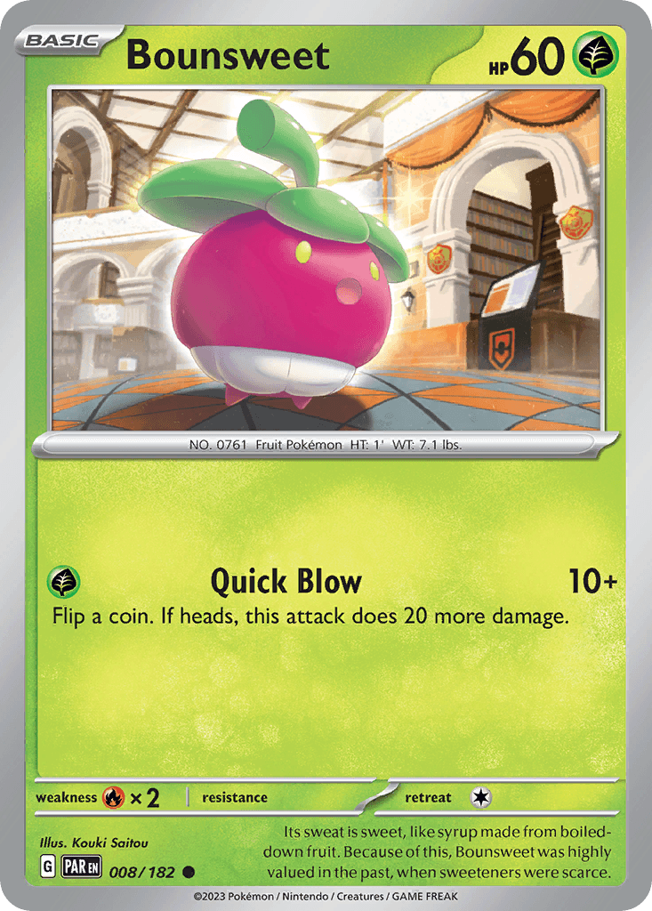 Bounsweet from Paradox Rift