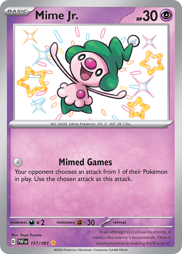 Mime Jr. from Paldean Fates