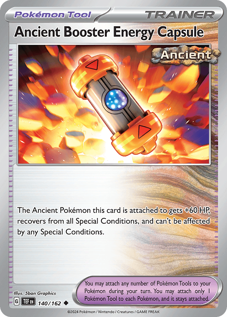 Ancient Booster Energy Capsule from Temporal Forces