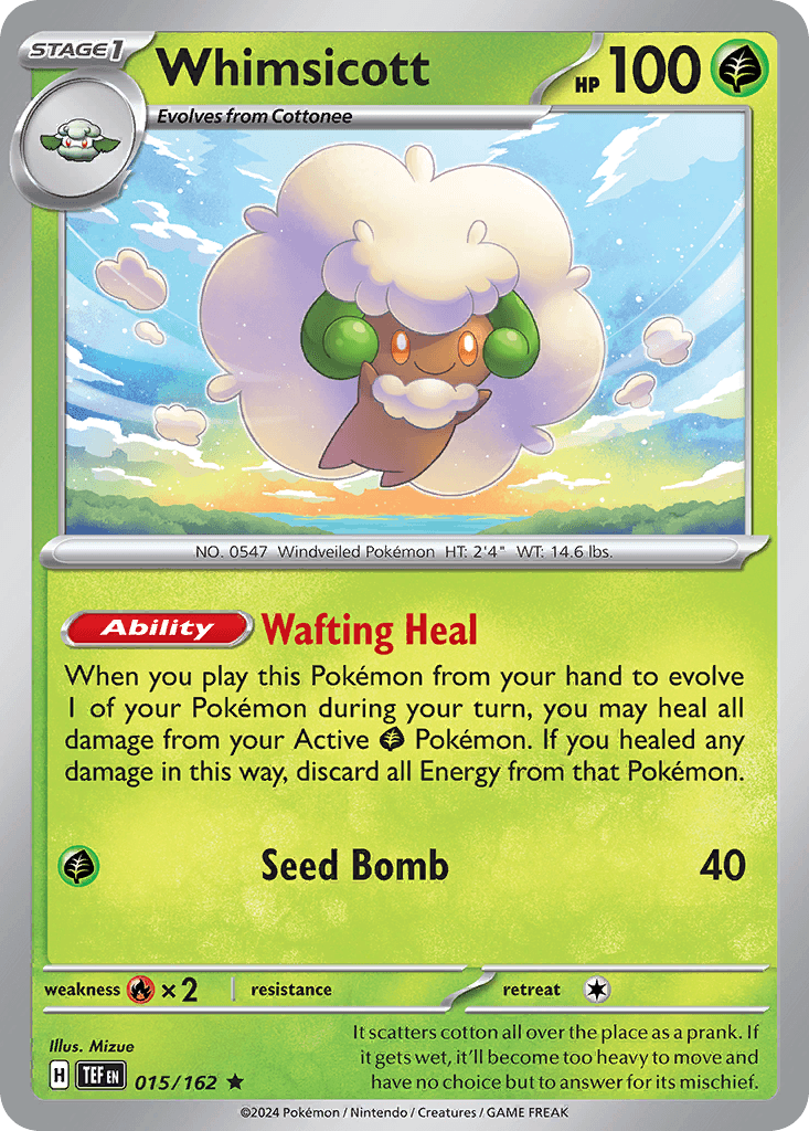 Whimsicott from Temporal Forces