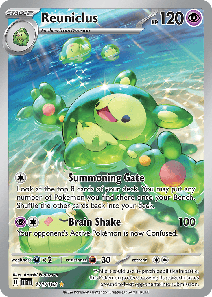 Reuniclus from Temporal Forces