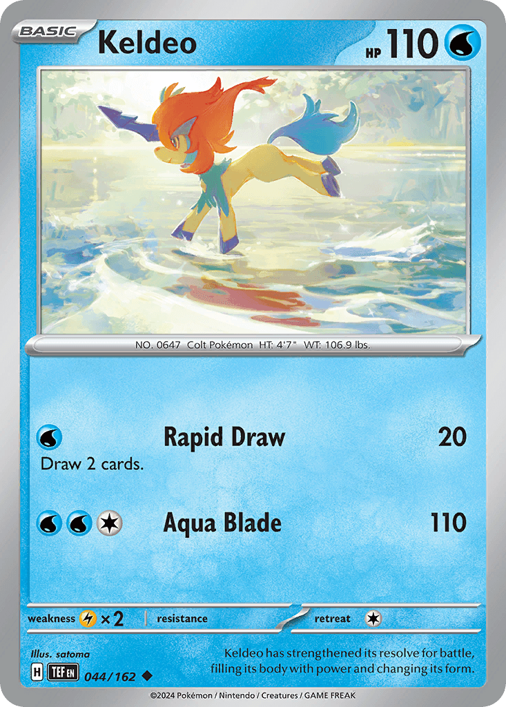 Keldeo from Temporal Forces