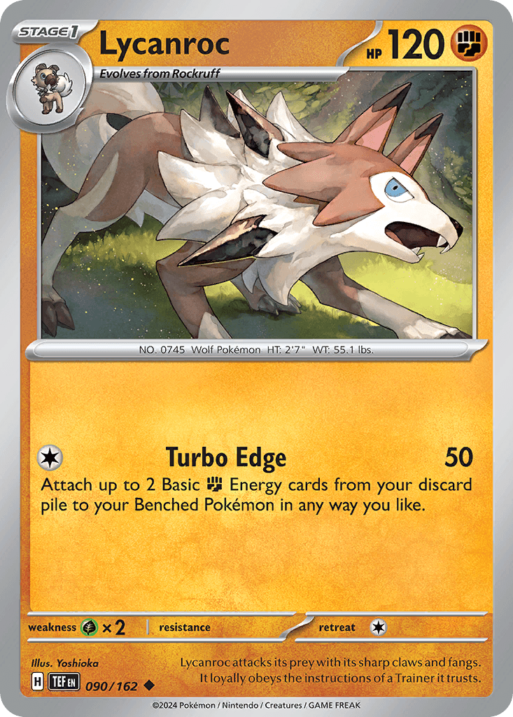 Lycanroc from Temporal Forces