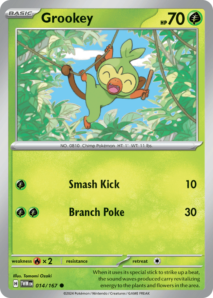 Grookey from Twilight Masquerade