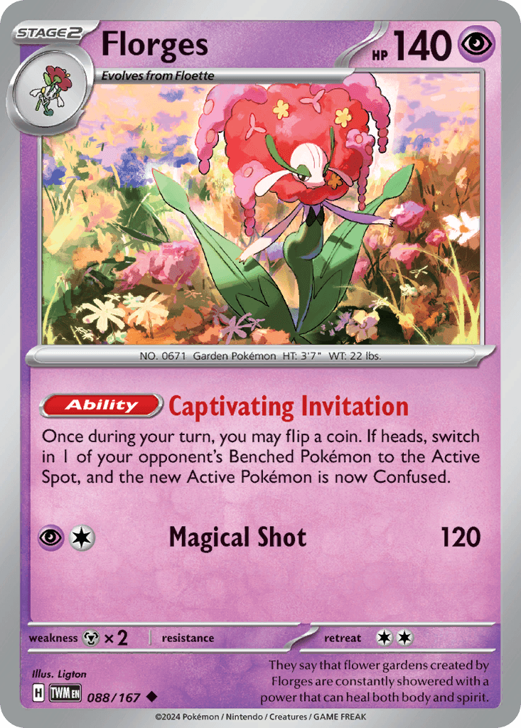 Florges from Twilight Masquerade