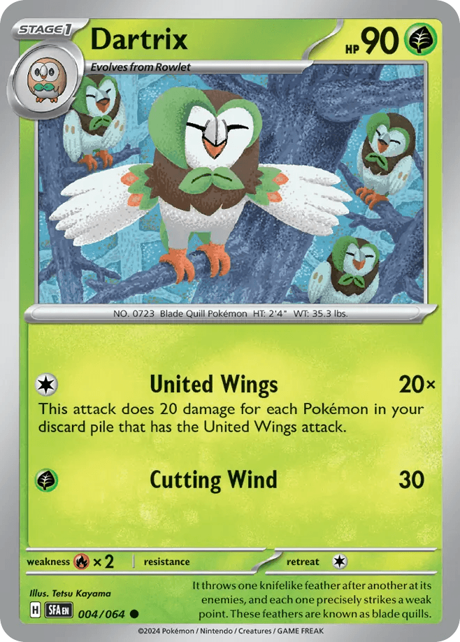 Dartrix from Shrouded Fable