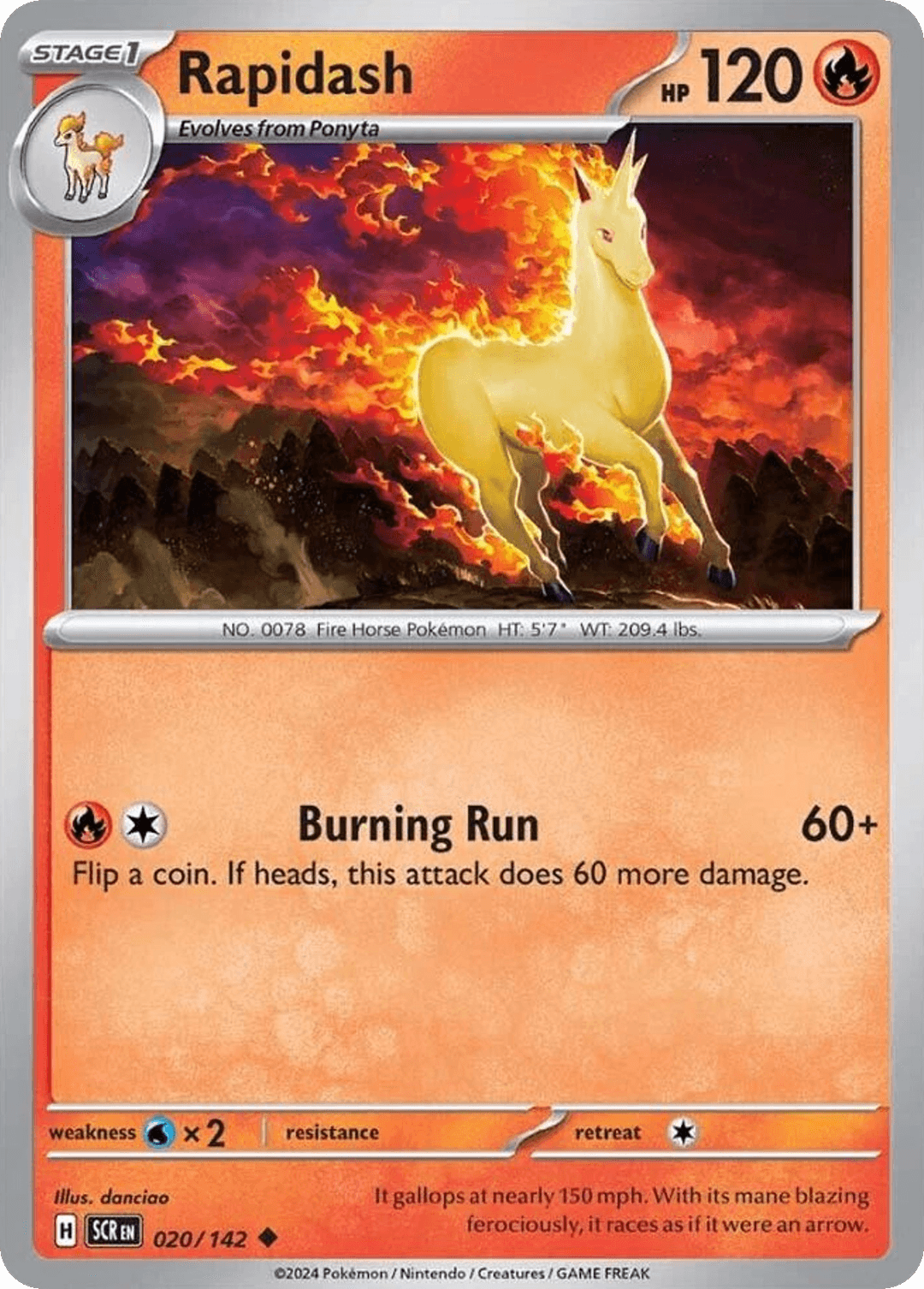 Rapidash from Stellar Crown