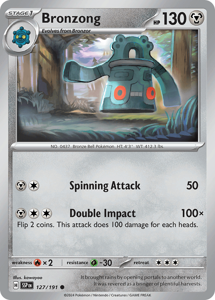 Bronzong from Surging Sparks