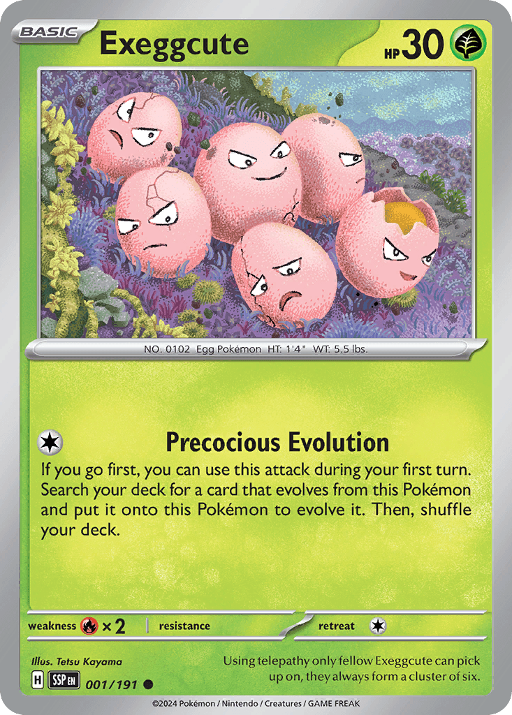 Exeggcute from Surging Sparks
