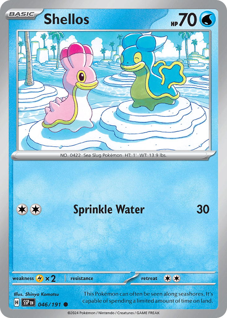 Shellos from Surging Sparks