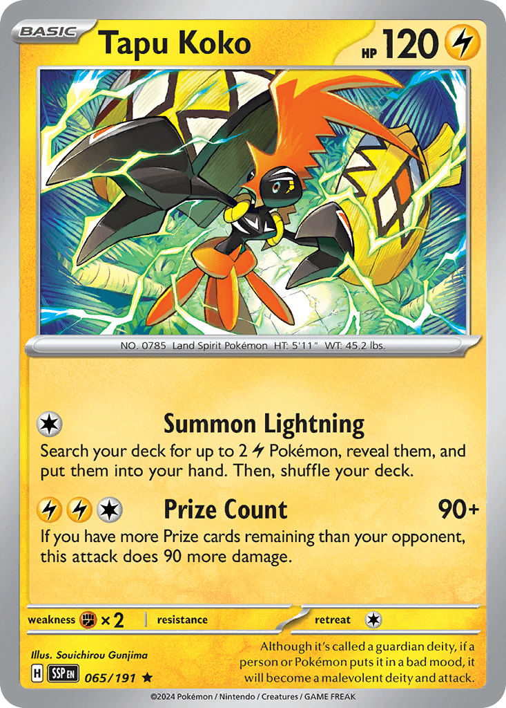 Tapu Koko from Surging Sparks