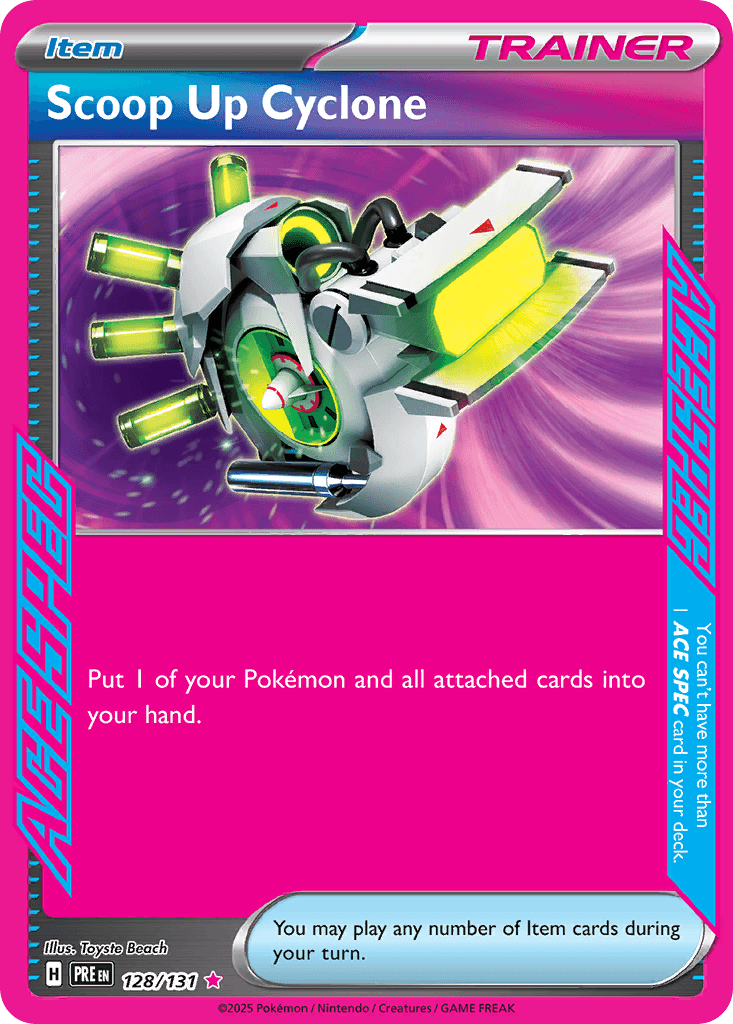 Scoop Up Cyclone from Prismatic Evolutions