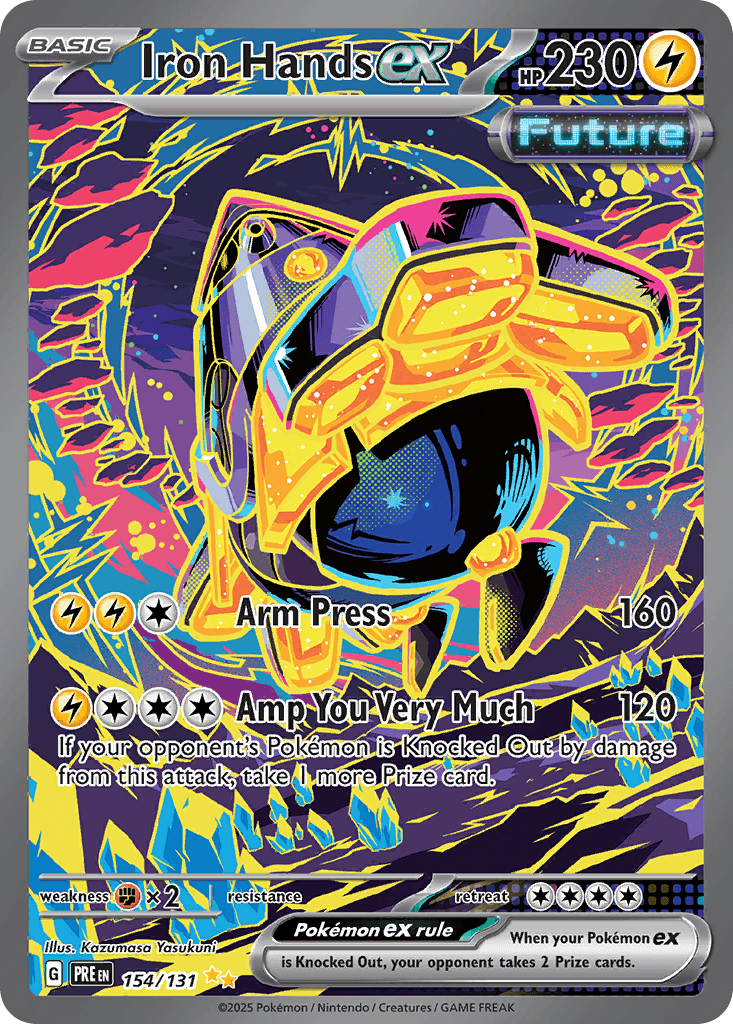 Iron Hands ex from Prismatic Evolutions