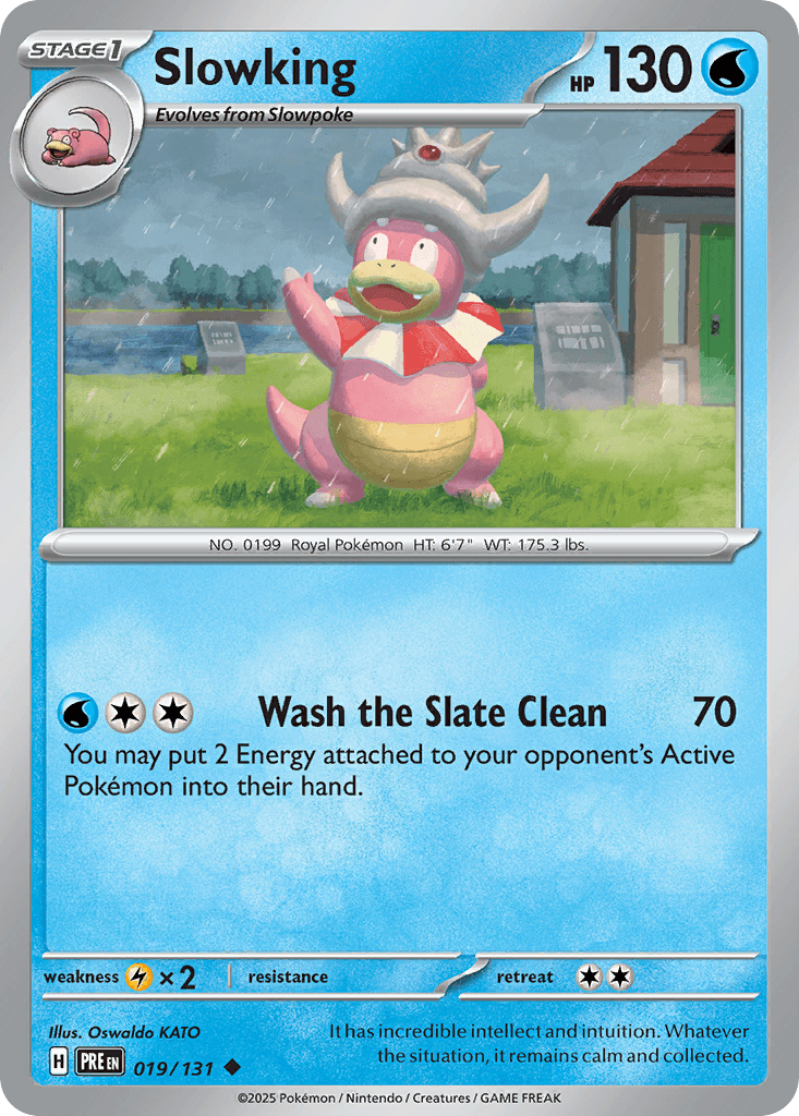 Slowking from Prismatic Evolutions