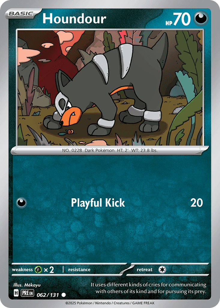 Houndour from Prismatic Evolutions