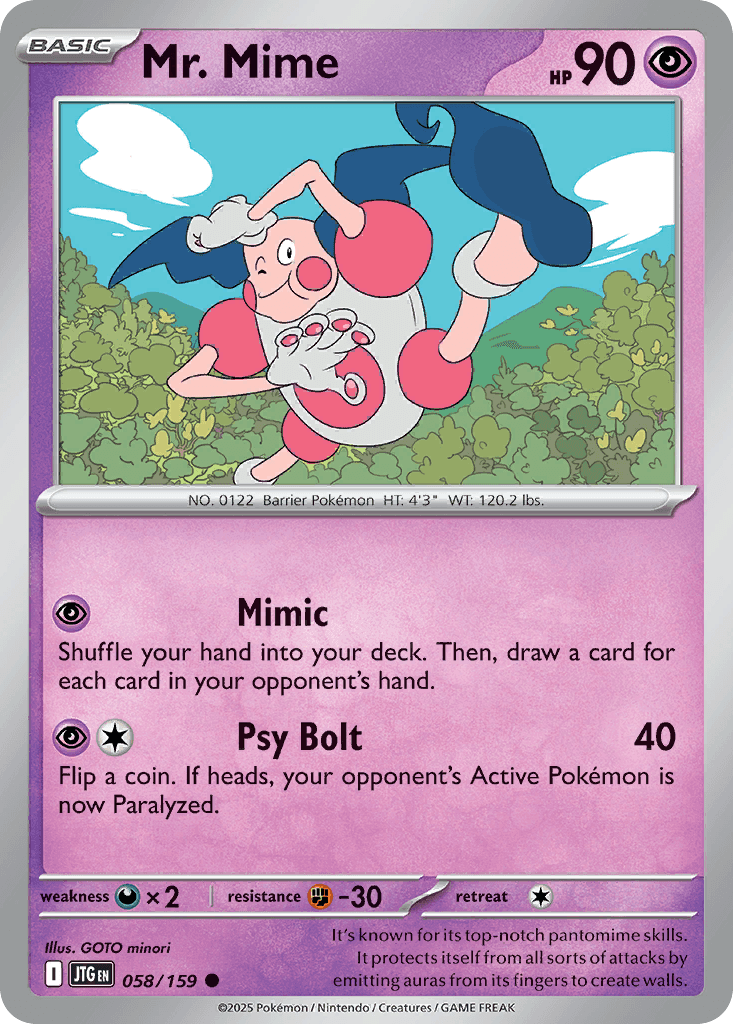 Mr. Mime from Journey Together