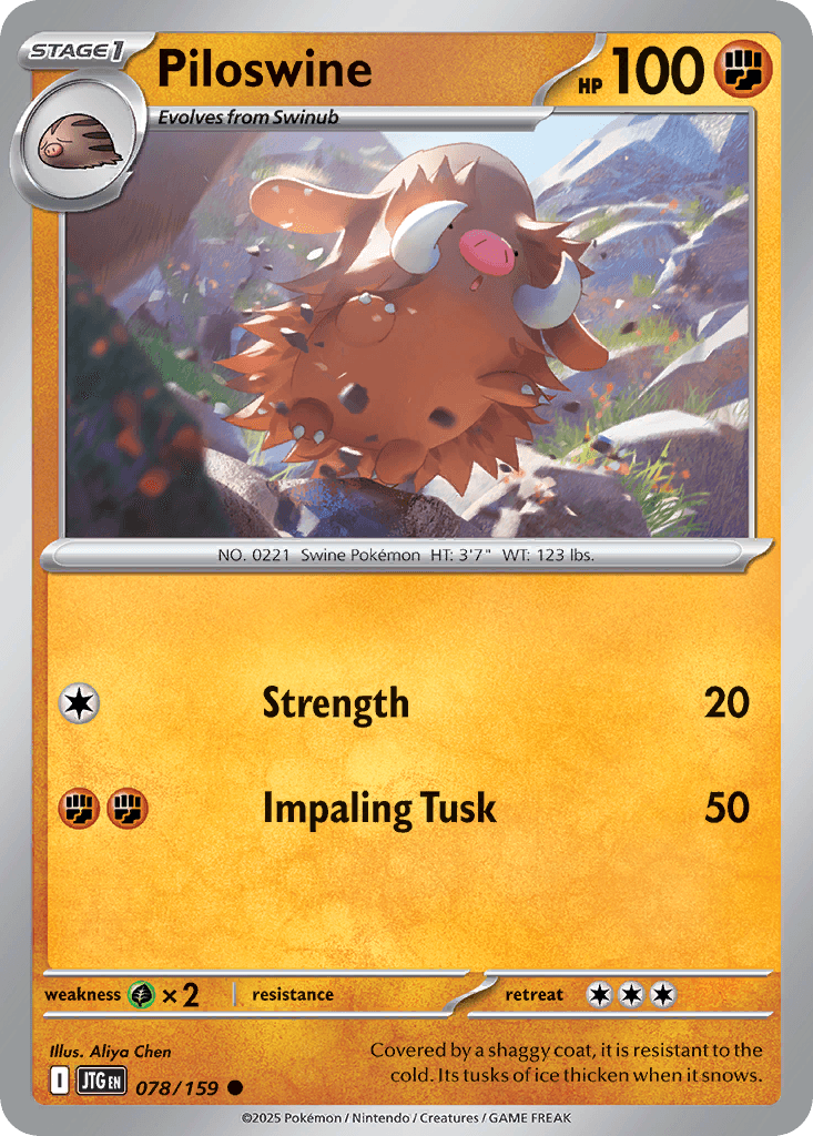 Piloswine from Journey Together