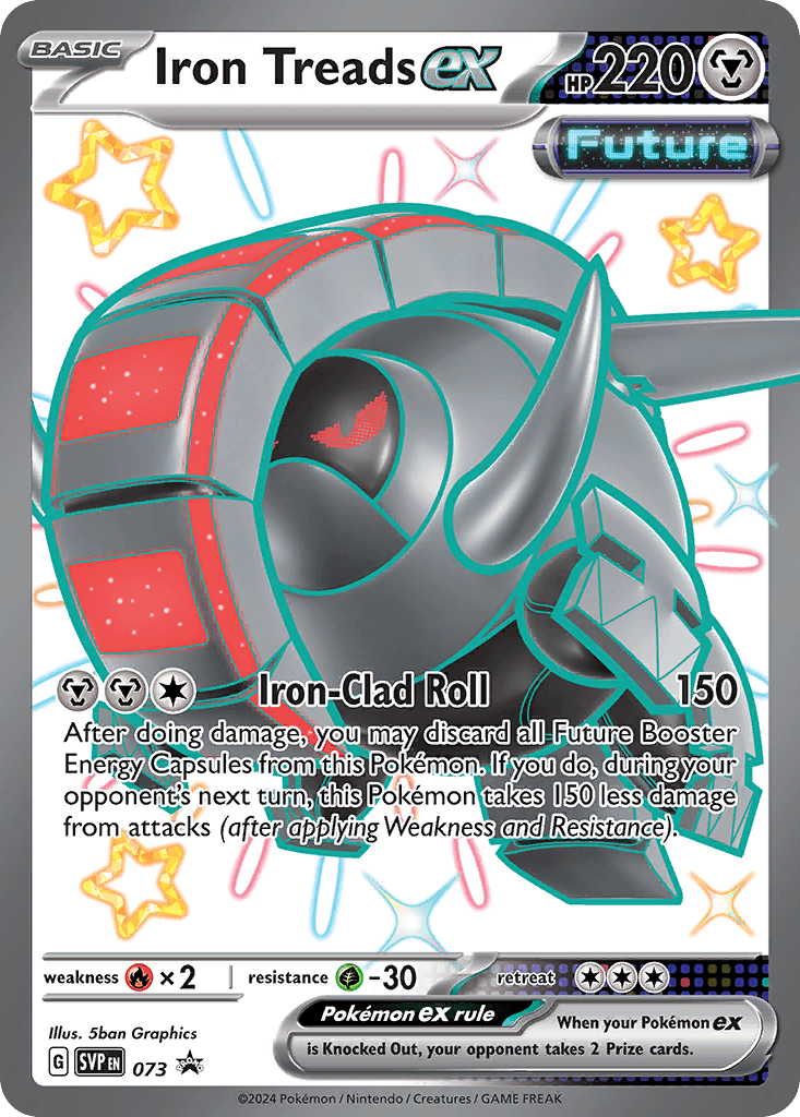 Iron Treads ex from Scarlet & Violet Black Star Promos
