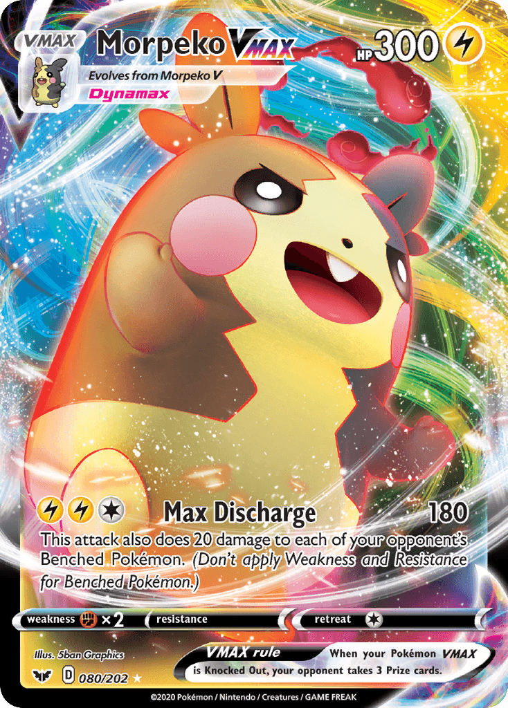 Morpeko VMAX from Sword & Shield