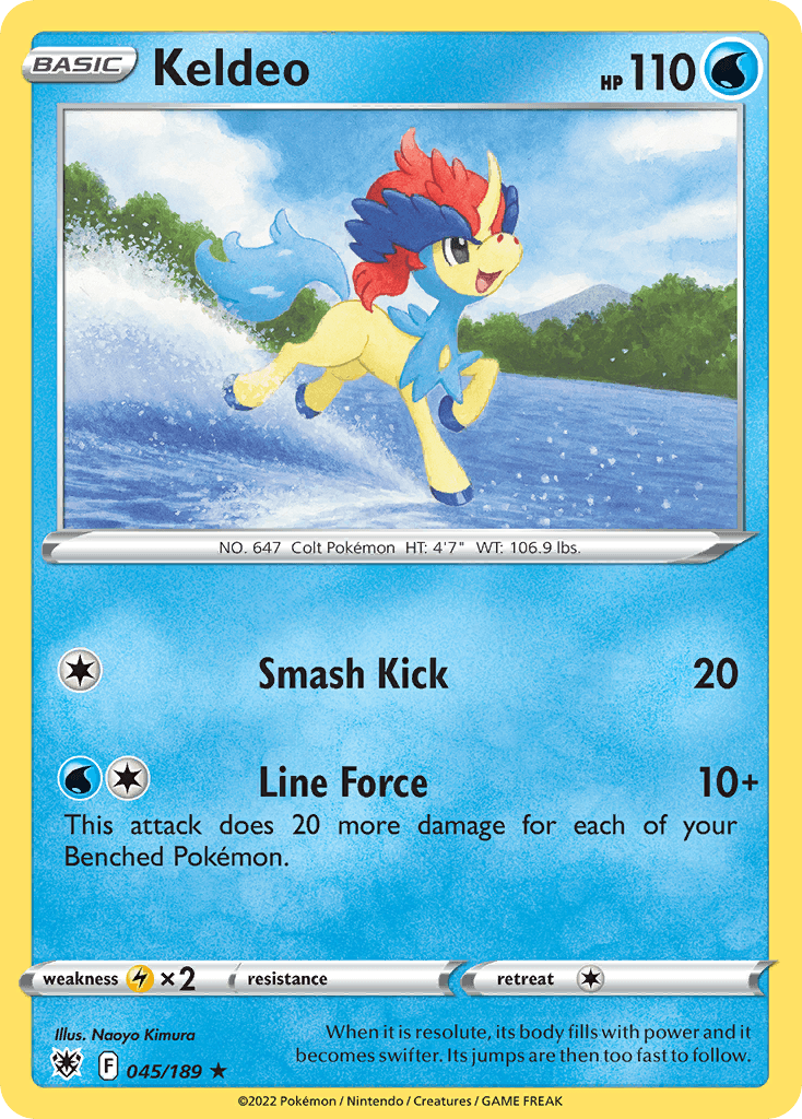 Keldeo from Astral Radiance