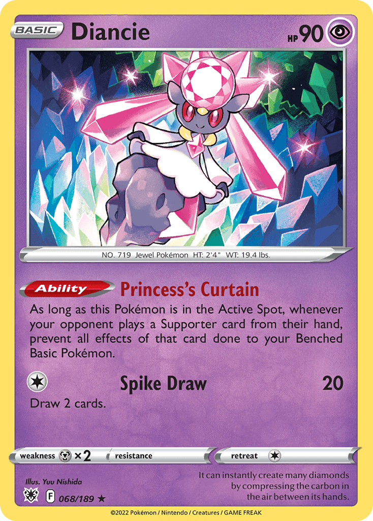 Diancie from Astral Radiance