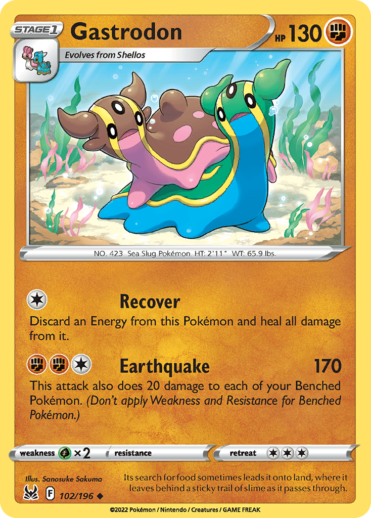 Gastrodon from Lost Origin