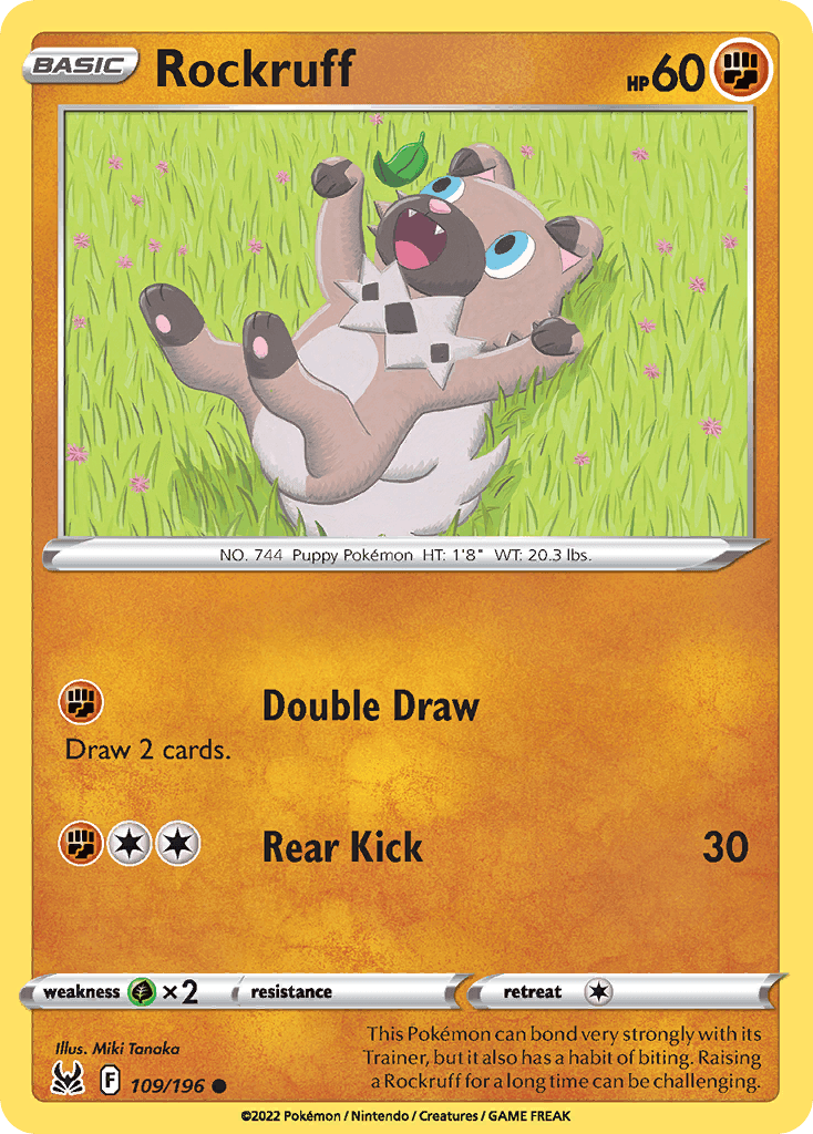 Rockruff from Lost Origin