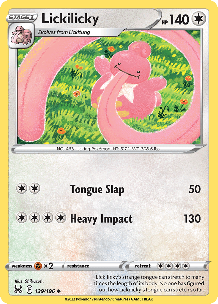 Lickilicky from Lost Origin