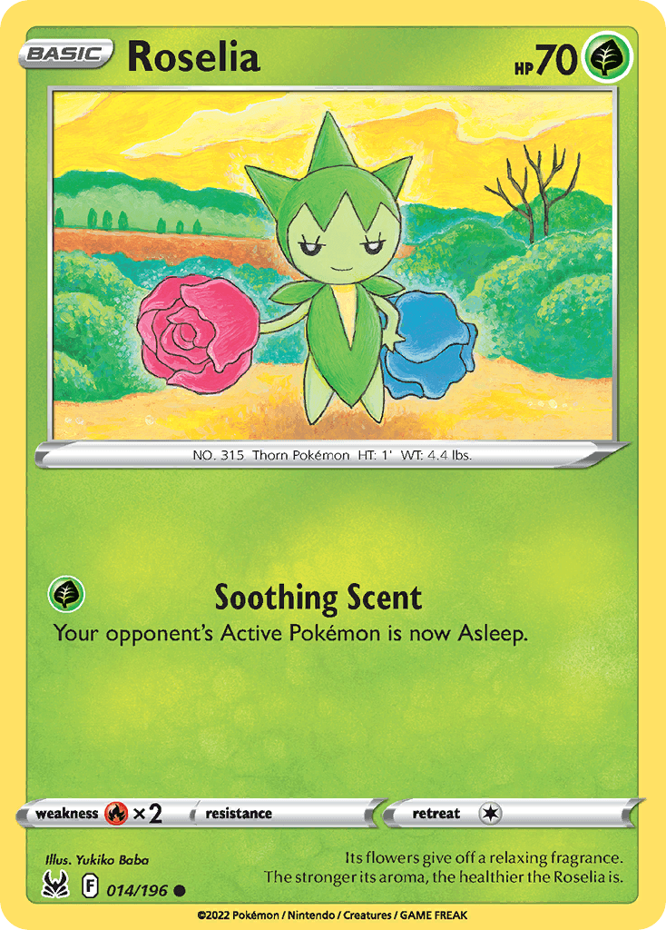 Roselia from Lost Origin