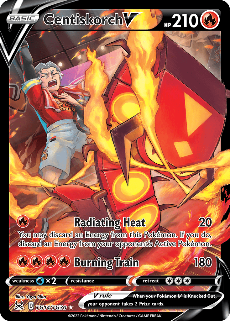 Centiskorch V from Lost Origin