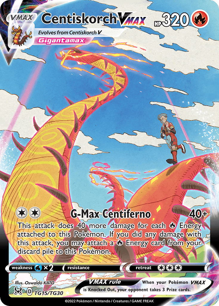 Centiskorch VMAX from Lost Origin