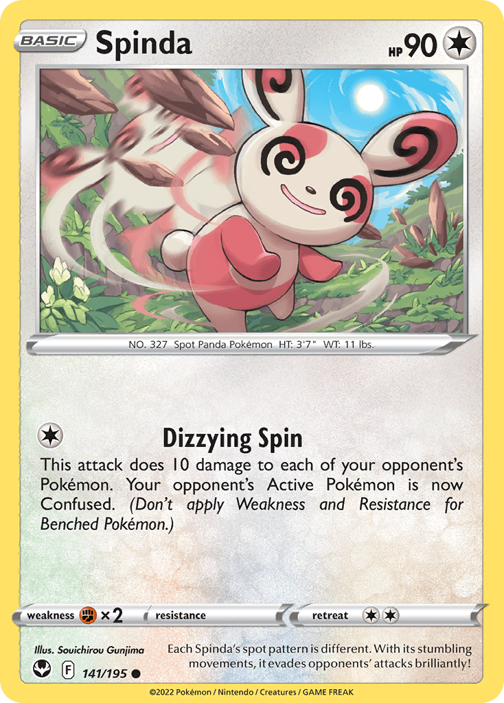 Spinda from Silver Tempest