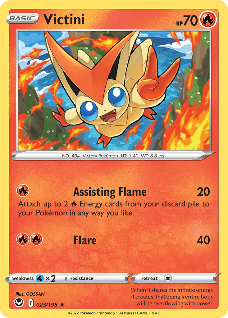 Victini from Silver Tempest