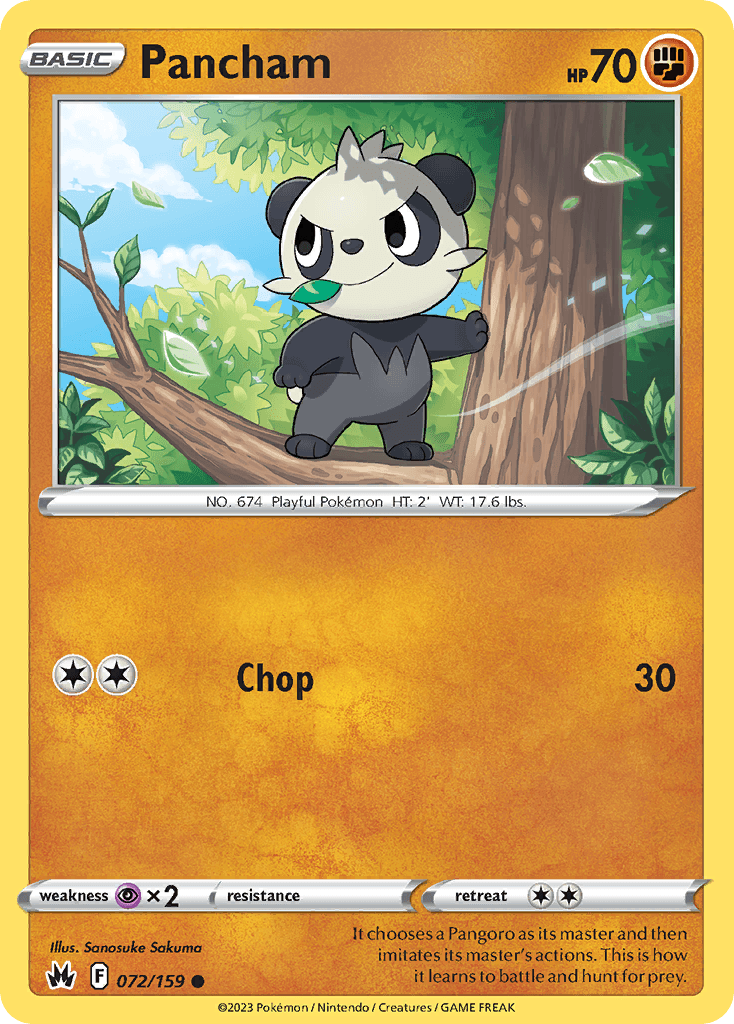 Pancham from Crown Zenith