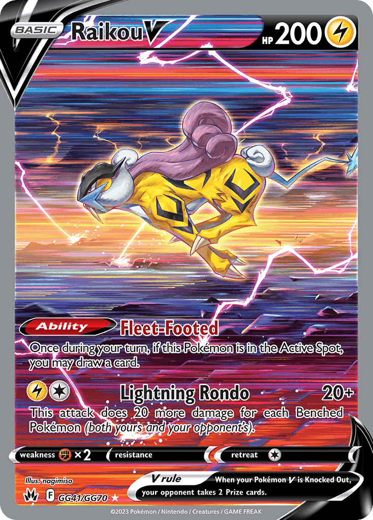 Raikou V from Crown Zenith Galarian Gallery