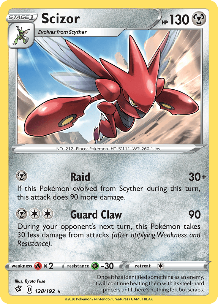 Scizor from Rebel Clash