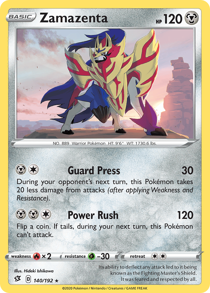 Zamazenta from Rebel Clash