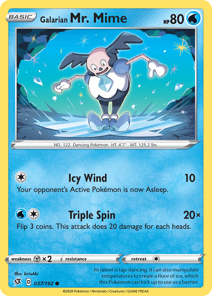 Galarian Mr. Mime from Rebel Clash